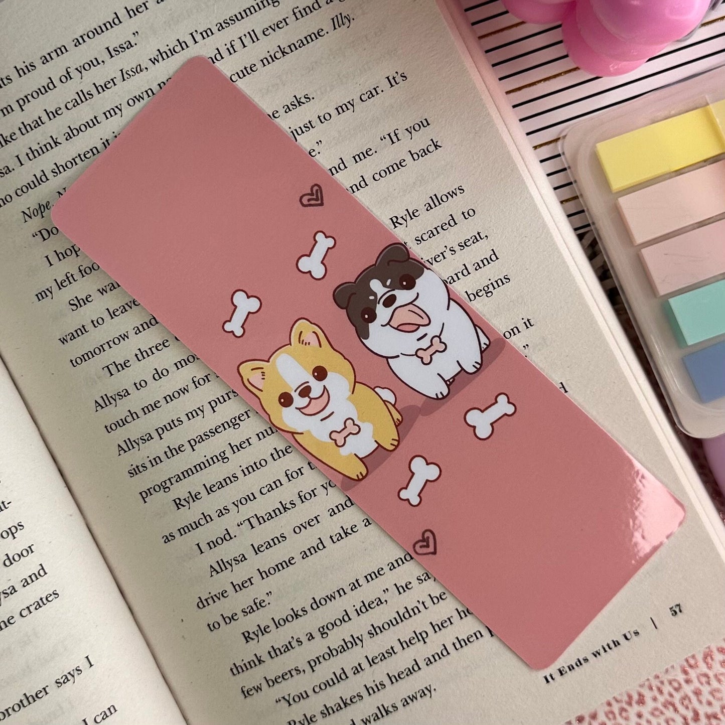 Cute Dog Bookmark | Puppy Bookmark | Stationary Gift | Cute Bookmark