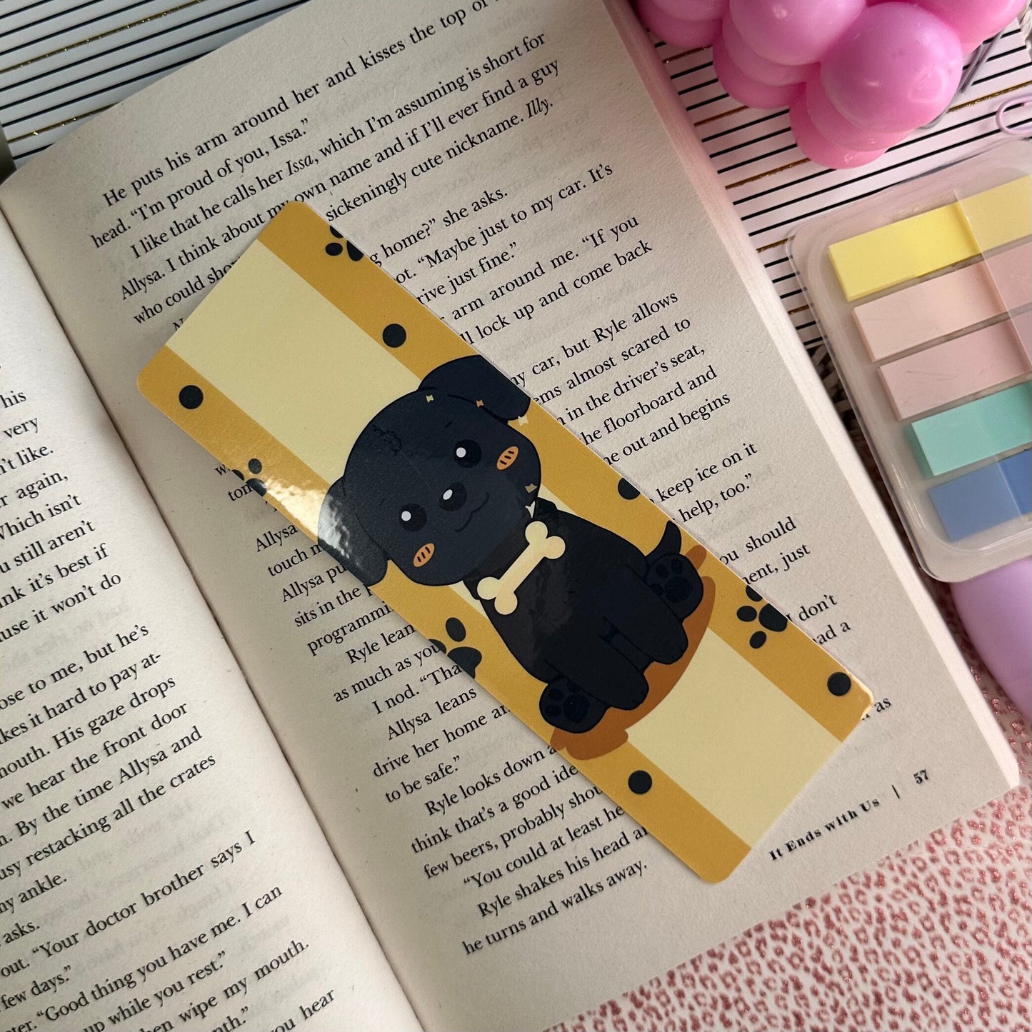 Cute Dog Bookmark | Puppy Bookmark | Stationary Gift | Cute Bookmark