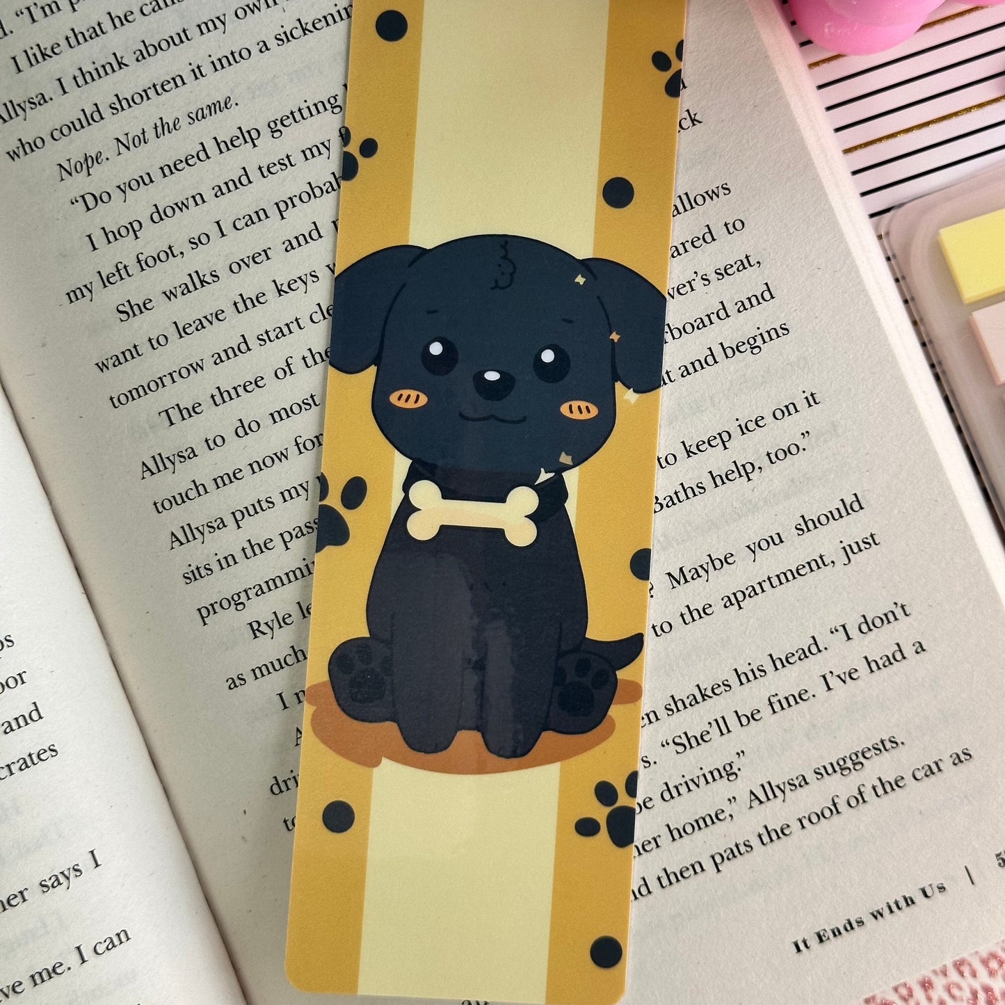 Cute Dog Bookmark | Puppy Bookmark | Stationary Gift | Cute Bookmark