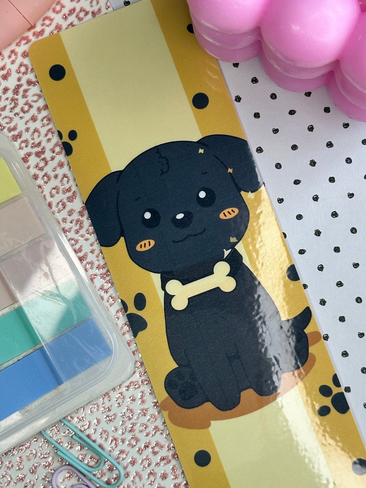 Cute Dog Bookmark | Puppy Bookmark | Stationary Gift | Cute Bookmark