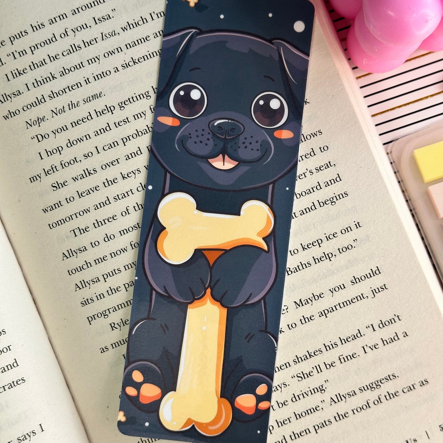 Cute Dog Bookmark | Puppy Bookmark | Stationary Gift | Cute Bookmark