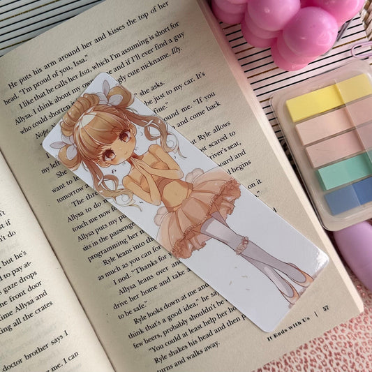 Ballerina Bookmark | Ballet Bookmark | Stationary Gift | Cute Bookmark | Cute Ballerina | Anime Bookmark