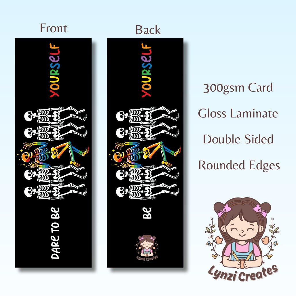 Pride Bookmark | LGBTQ Bookmark | Gay Pride | Love is Love