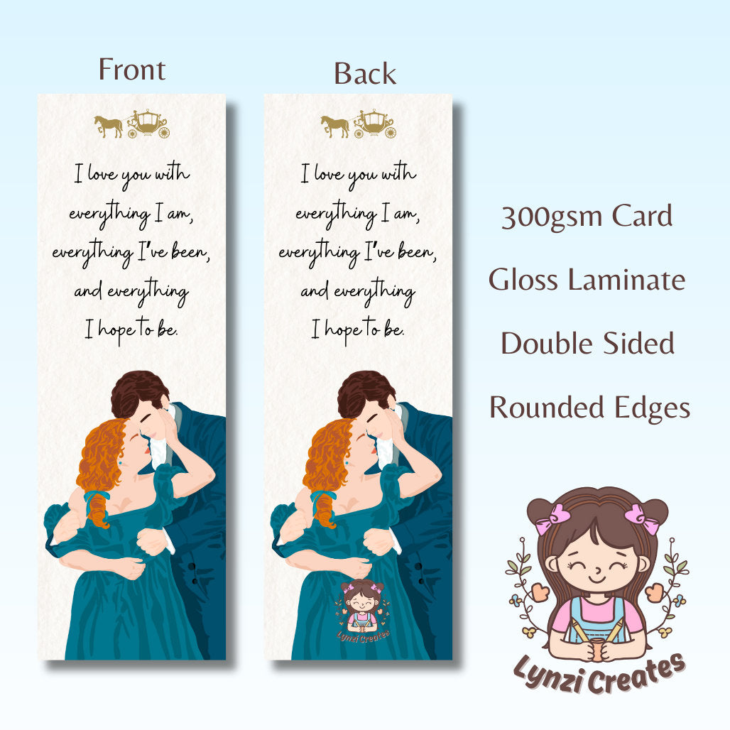 Bridgerton Bookmark - Penelope and Colin