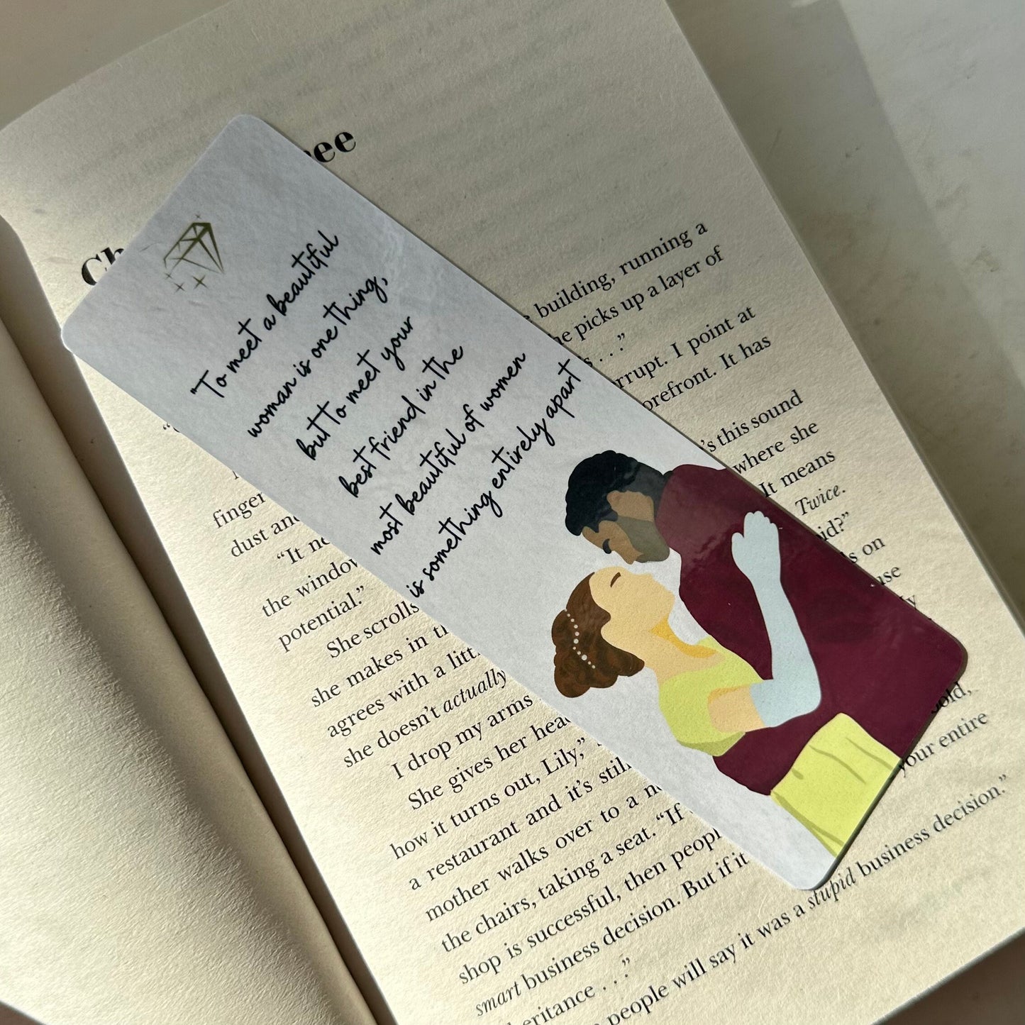 Bridgerton Bookmark - Daphne and Simon