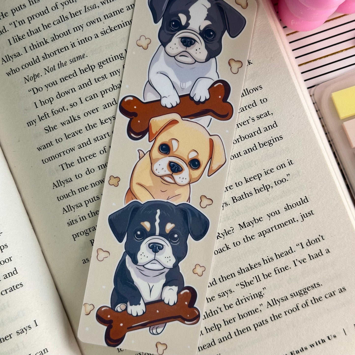 Cute Dog Bookmark | Puppy Bookmark | Stationary Gift | Cute Bookmark