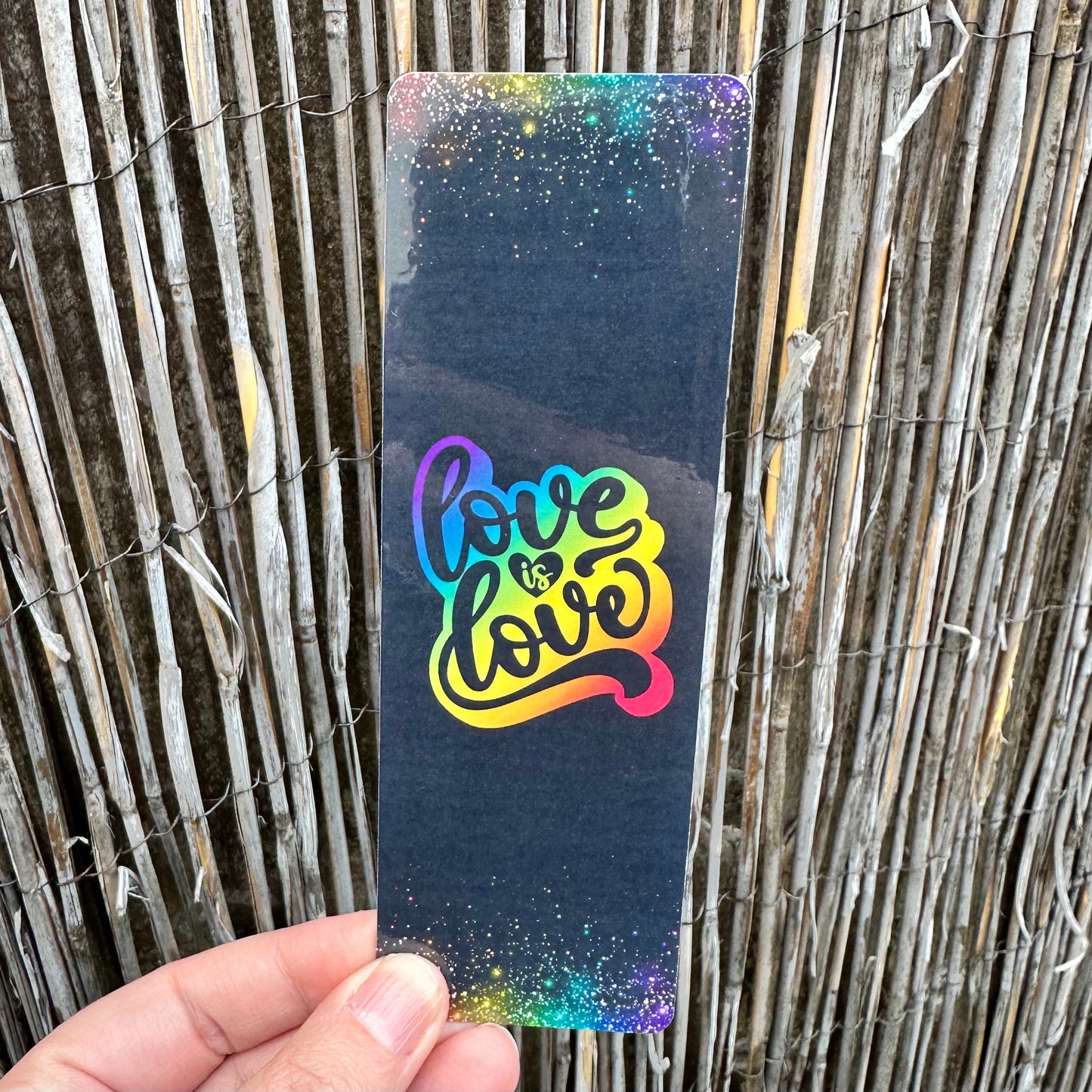 Pride Bookmark | LGBTQ Bookmark | Gay Pride | Love is Love