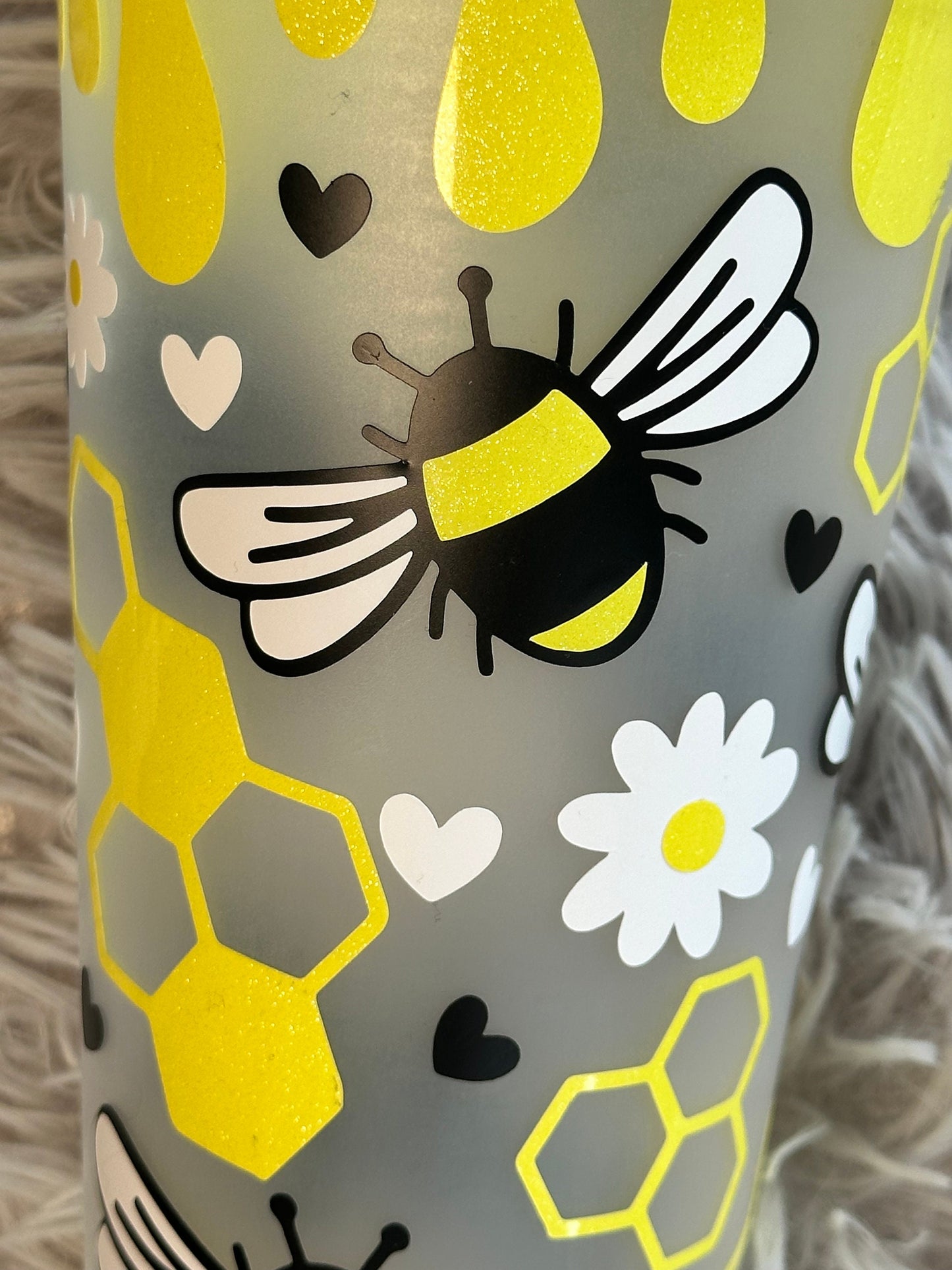 Honey Bee Reusable Cold Cup